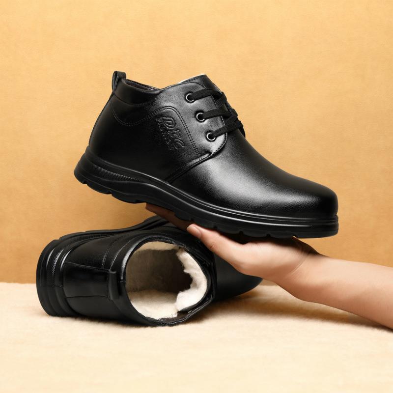 

2025 winter new men s polyurethane sole soft sole soft cotton shoes for the elderly 2025 44