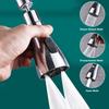3 In1 Universal 360° Rotation Kitchen Faucet Extender ABS Durable Water Saving Shower Spray Head Bathroom Basin Tap Replacement