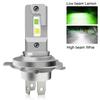 1Pcs H4 LED Moto Headlight Bulb 60W 6000LM Halogen Size Motorcycle Light Hi-Lo Beam Turbo Fan Super Bright 6000K 12V