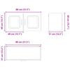 Dishwasher Front Panel Kalmar Sonoma Oak 80 X 31 X 40 Cm