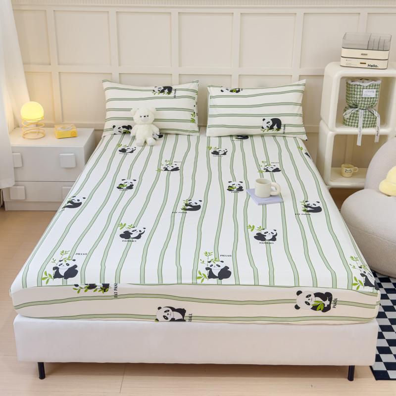 

Приятная для кожи простыня на резинке из 100% хлопка, простыни в мультяшном стиле, чехол для домашнего матраса lençol (Наволочка Нужен заказ) 80x200x15cm 1pc