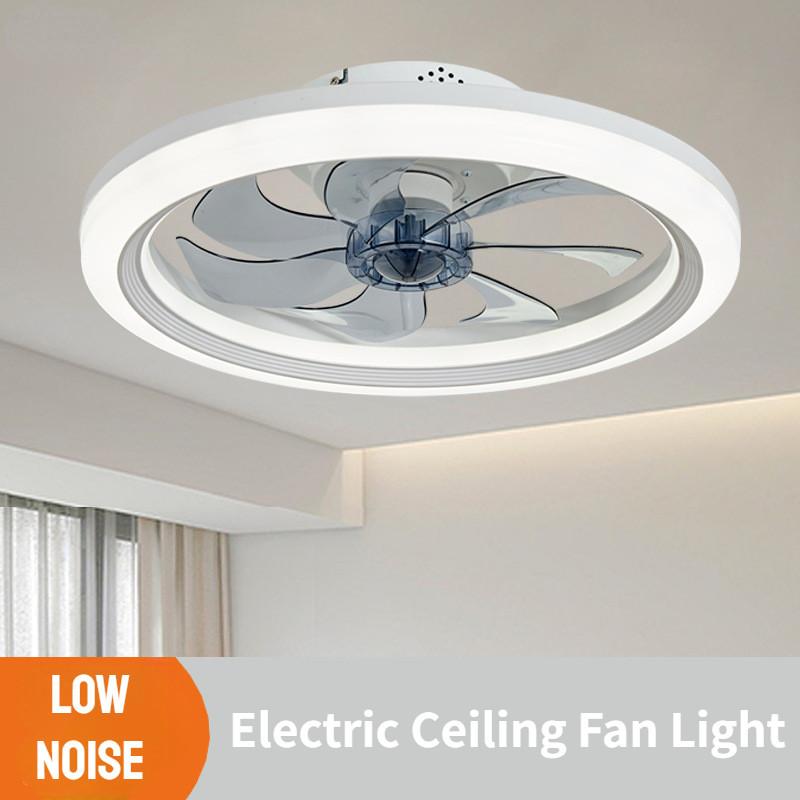 50cm * 13cm Three Color Dimming Household LED Fan Light Bedroom Intelligent Remote Control Ceiling Fan Lamp Electric Ceiling Fan With Light