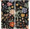 Bohemian Curtain Colorful Vintage Floral Mandala Flower Aztec Boho Window Home Decorative for Home Kitchen Restaurant Decoration
