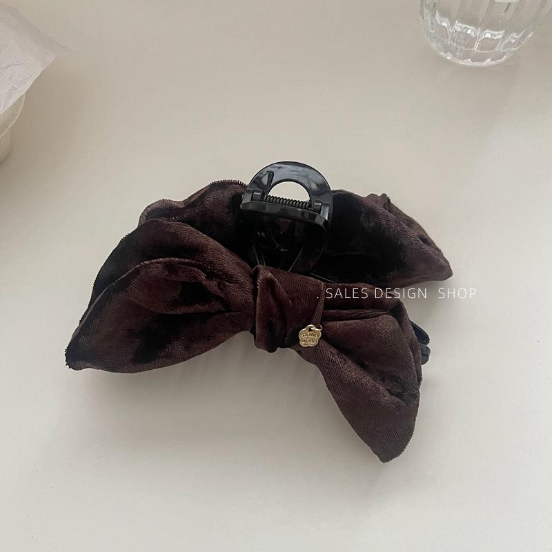 Korean Starry Sky Shimmer Bow Hair Clip: Elegant & Versatile Accessory for Women