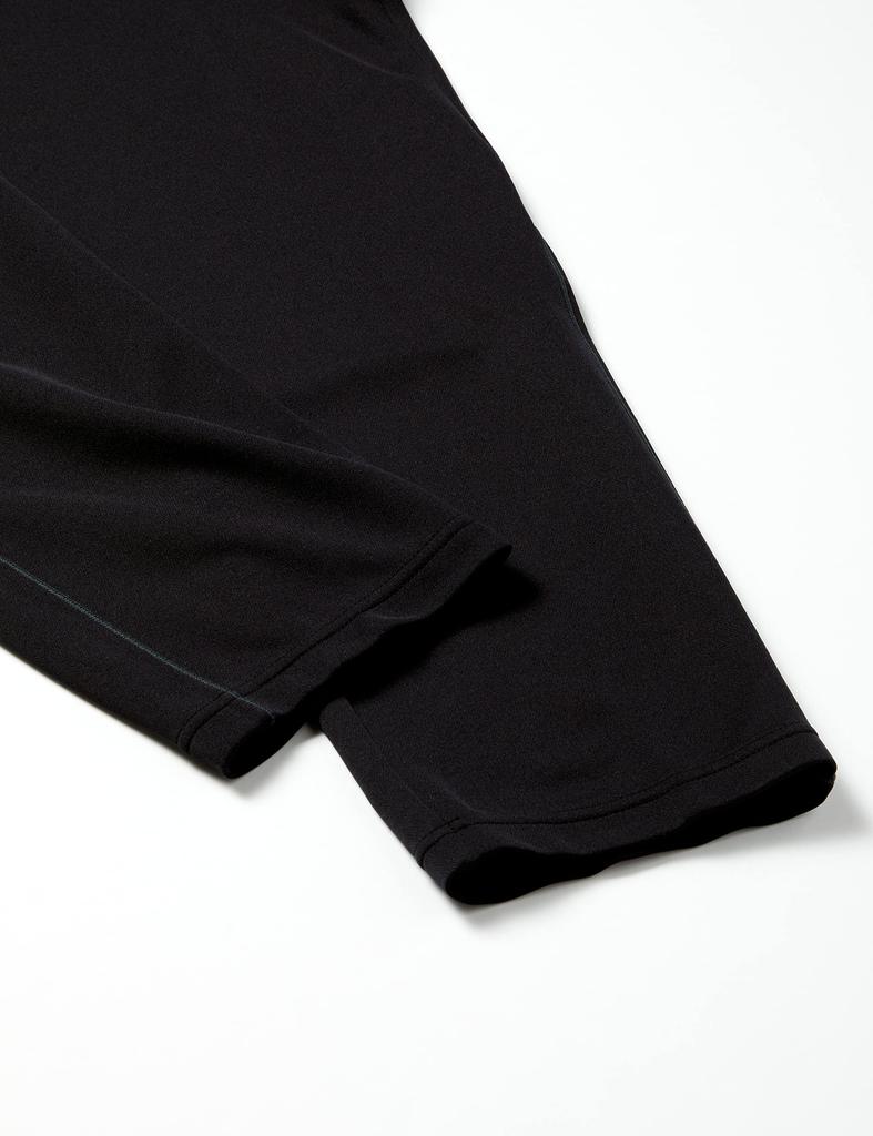 Mizuno Training Wear Warm-Up Pants, Standard, Moisture-Wicking, Quick-Drying, Unisex, Black/Castle Charcoal, Size XS, 32MD9125