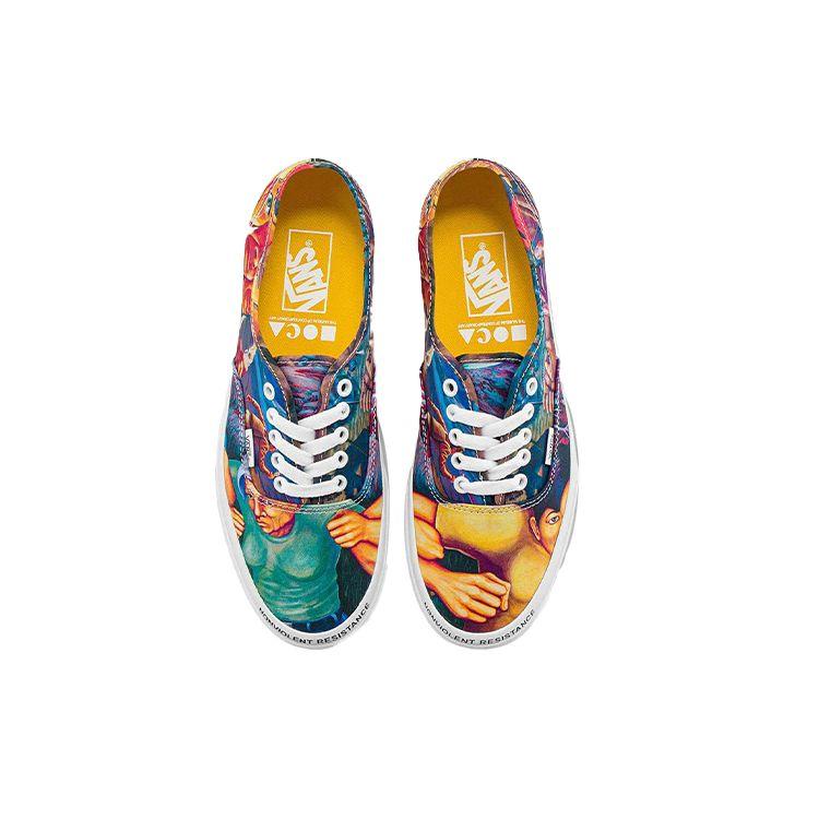 MOCA X Vans Authentic Judy Baca: Triumph of the Hearts Unisex Sneakers Multi-Color VN0A5KRDYQ8