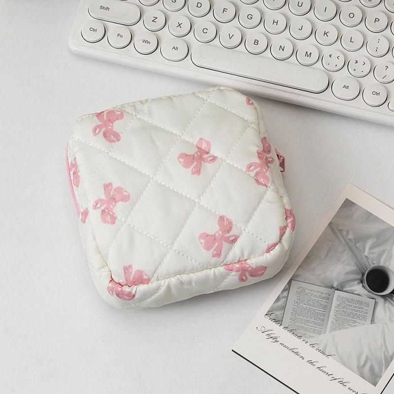 Sanitary Napkins Storage Bag Pouch Cute Toiletry Bag Portable Tampon Organizer Bag Cable Case Sanitary Pad Pouch
