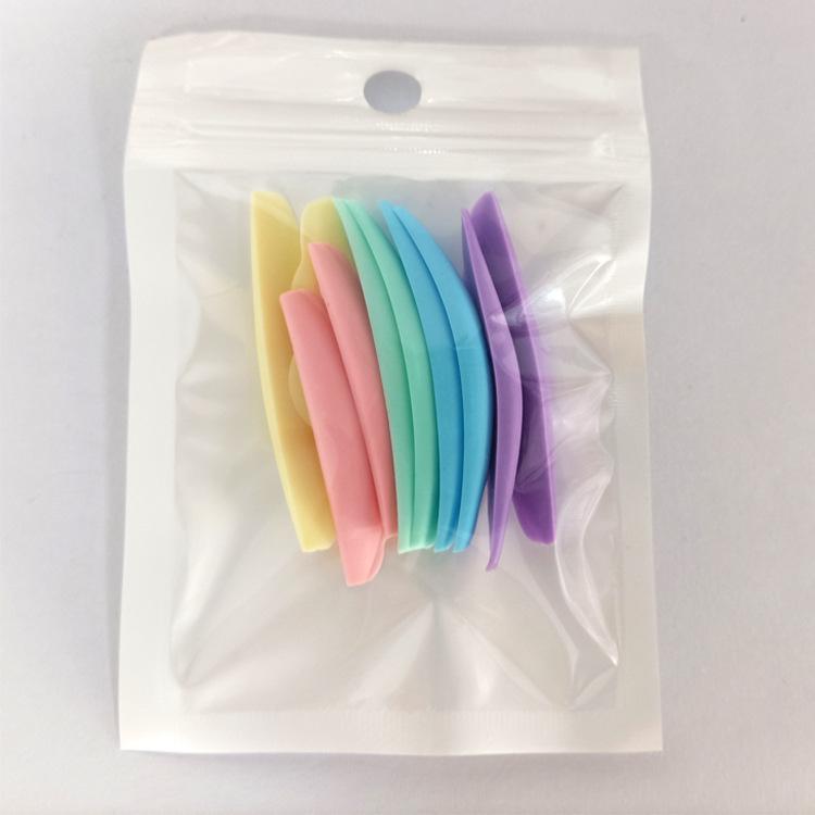 

Mu Sen Silicone Eyelash Perm Pads, Multi-color, 5 Pairs for Lash Perming and Grafting