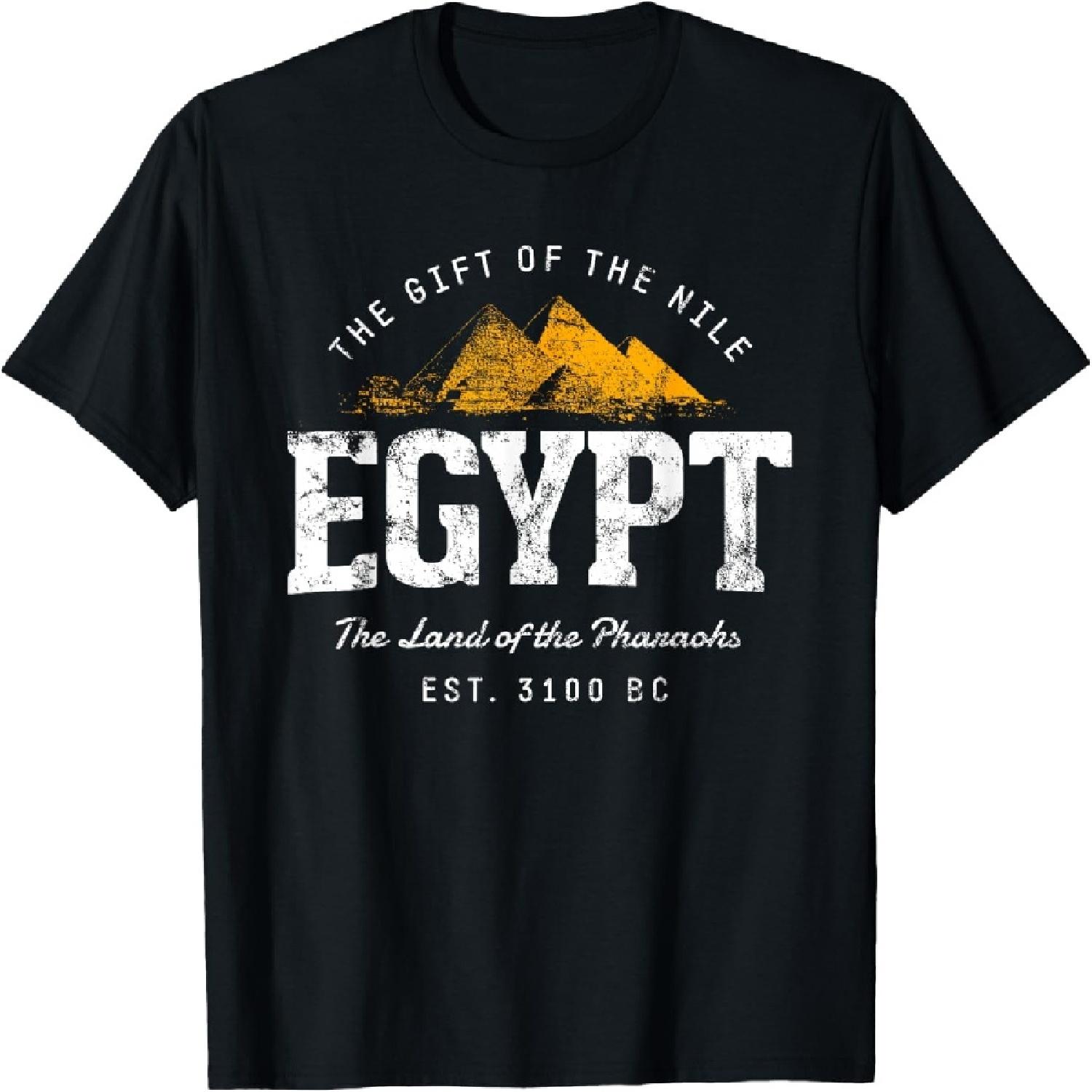 

Egypt Souvenirs by Treaja Retro Egypt Vintage T-Shirt XXXXXL чорний