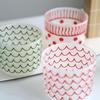 OLOEY Frosted Polka Dot High Borosilicate Glass Cup