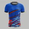 Adult fashion T-shirt outdoor extreme sports quick-drying gymnastics suit 3D printing breathable T-shirt women's shirt