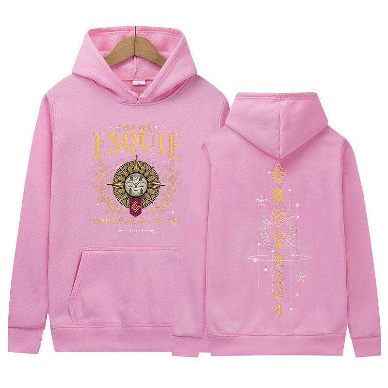 Retro Clair Obscur Expédition 33 Graphic Hoody Men Women Clothing Fashion Oversized Sweatshirt Hip Hop Gothic Long Sleeve Hoodie