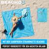 BEACHOX Sandfreie Strandmatte Stranddecke Picknickdecke Strandtuch Campingmatte