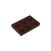 50PCS PLATE 2x3 DOTS Compatible with 3021 MOC Colors Galore Self-Locking Bricks Building Blocks Toys Accessories