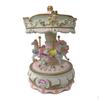 Classical Music Box Rotating Clockworek Musical Lights Twinkling Resin Collectibles Mechanism DIY