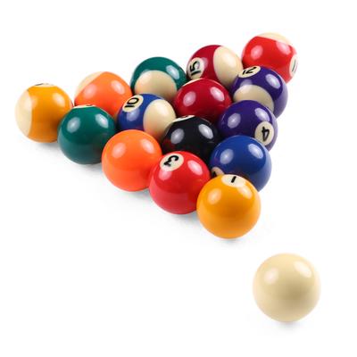 25MM / 38MM Children Billiards Table Balls Set Resin Small Pool Cue Balls Full Set