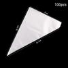100Pcs Disposable Piping Bags Burst Proof Thick Material 3 Sizes Perfect For Cake Decorating Home Baking Pastry Making