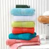 70x140/34x75cm Cotton Bath Towel 20 Colors Jacquard Face Shower Towels Soft Thick Large for Adults Kids Home Bathroom Spa Beach