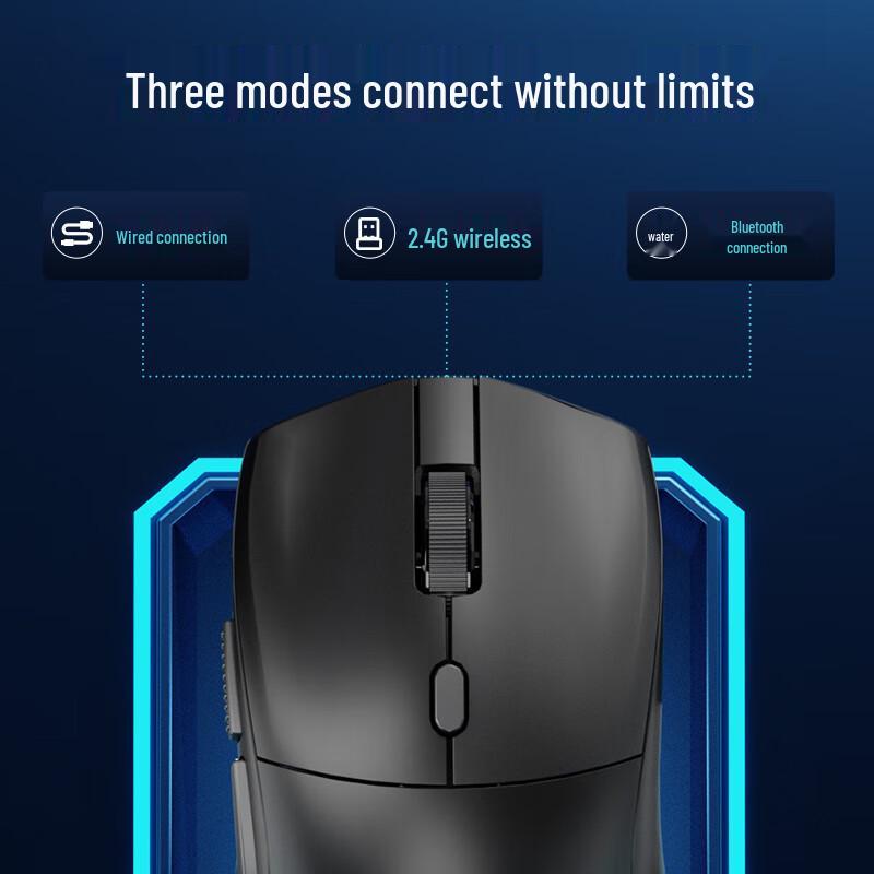 OM G1 Three-Mode Lightweight Gaming Mouse