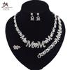 T0245 High Quality 14K Gold Plating Jewelry Women Jewelry Set 14k Gold Plating Diamond XOXO Jewelry Set