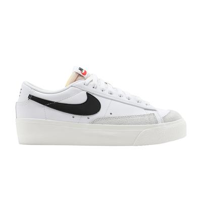 Blazer Low Platform White Black (Women's)
