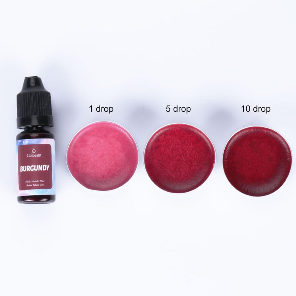 10ml Epoxy Pigment DIY Concentrated Highly Making Liquid Candle Resin Coloring Pigment
