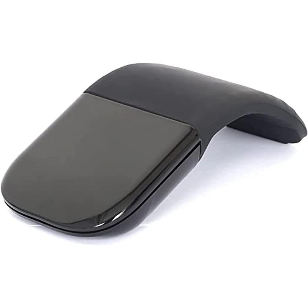 Bluetooth Arc Touch Mouse Portable Wireless Foldable Mouse With USB Nano Receiver Ergonomic Mini Optical Computer Mice