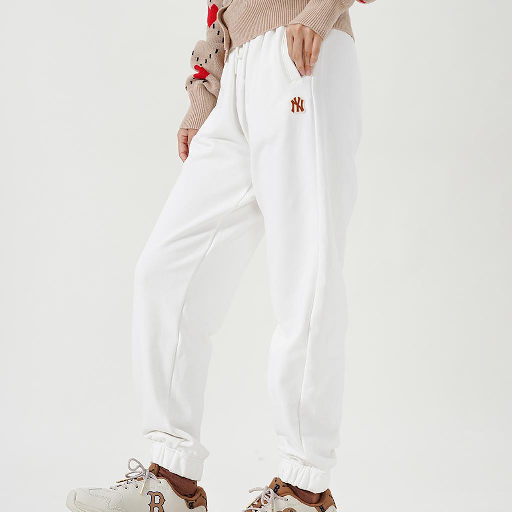New MLB New York Yankees Knitted Sweatpants Unisex White 3APTB0724-50IVS