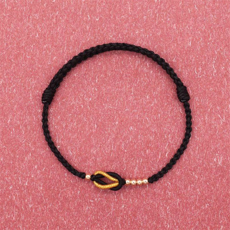 

Одна жизнь, один мир браслет из красной веревки: Подарок ручной работы для пар и лучших друзей чёрный