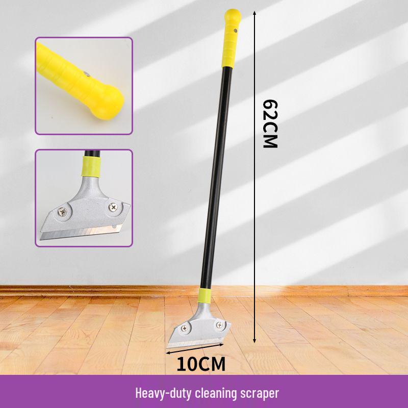 Telescopic Long Handle Heavy Duty Scraper for Grout and Glue Removal