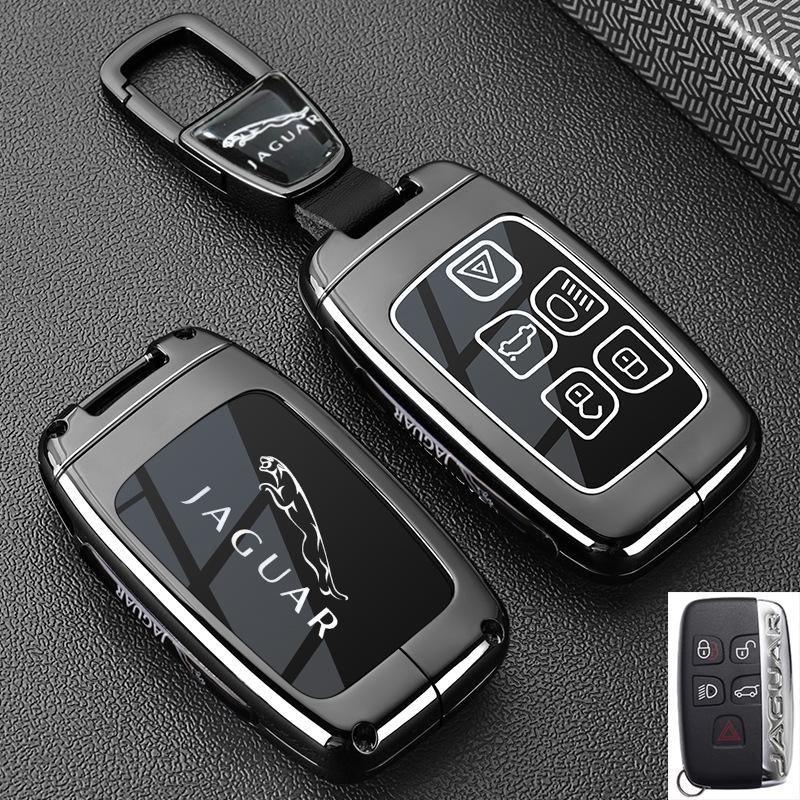 Чехол для ключа Jaguar: Премиальная защита для моделей XFL, XEL, XJL, F-Pace, XF, XE, E-Pace - Унисекс дизайн.