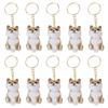 2/3/4/5/10 Pezzi Portachiavi Memoriale per Animali Domestici Con Raccoglitore Peli Trasparente Regalo Perfetto Per Proprietari di Gatti e Cani in Lutto Portachiavi Ricordo