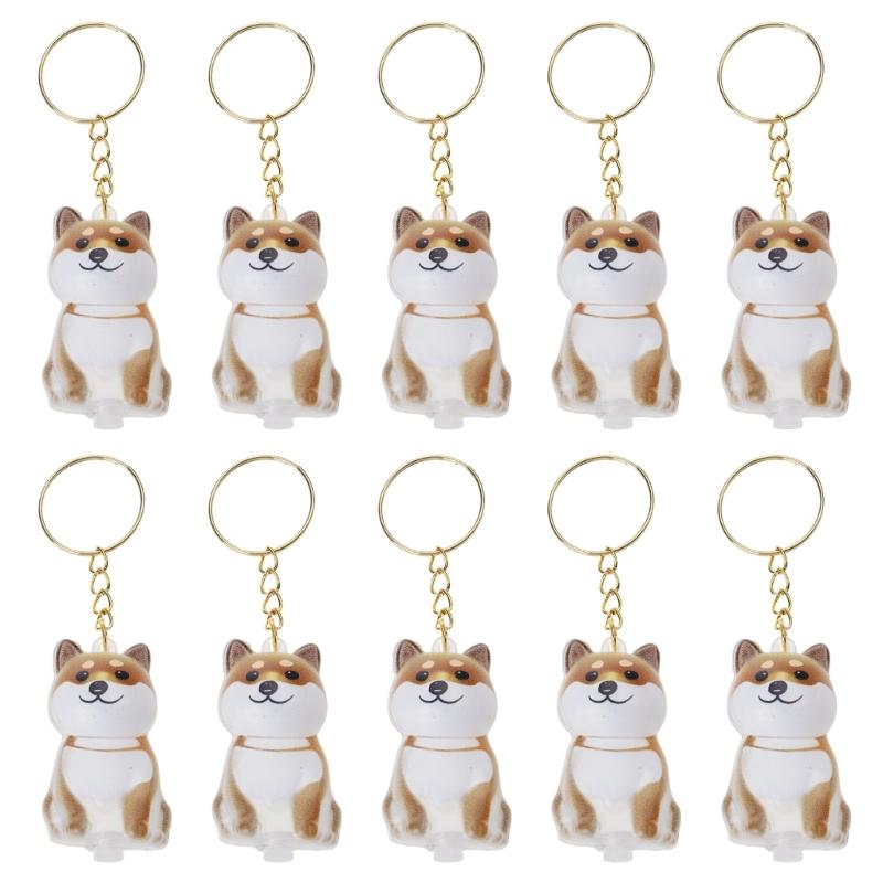 2/3/4/5/10 Pezzi Portachiavi Memoriale per Animali Domestici Con Raccoglitore Peli Trasparente Regalo Perfetto Per Proprietari di Gatti e Cani in Lutto Portachiavi Ricordo