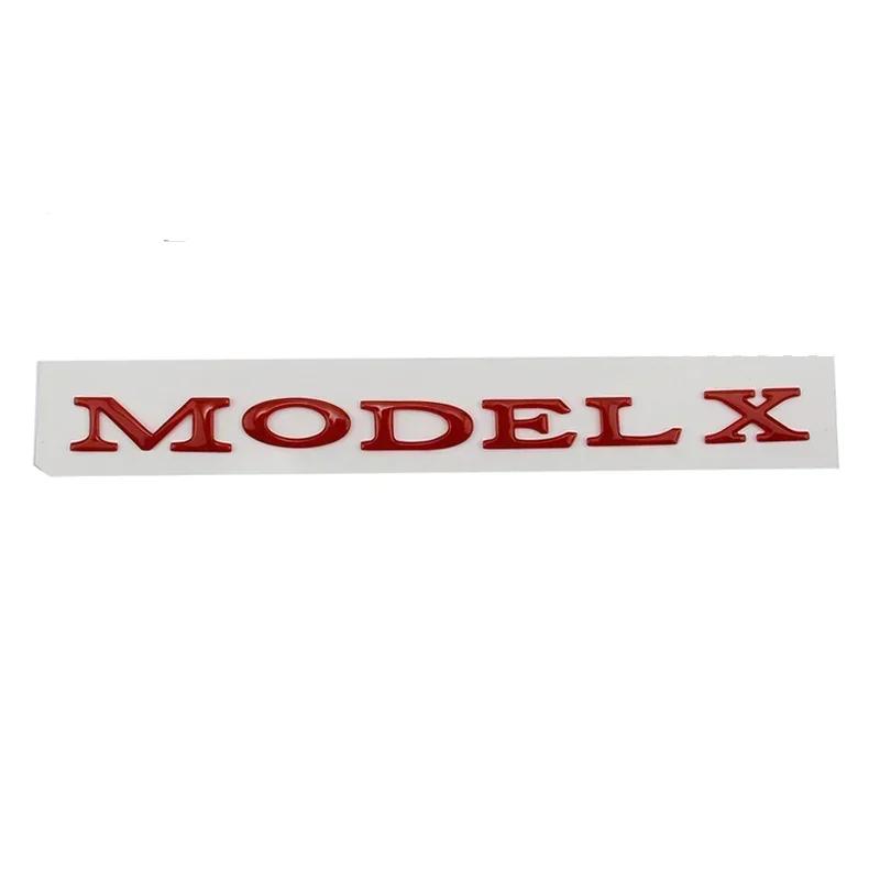 Metal ABS Car Styling Trunk Rear Tail Body Side Badge Sticker for Tesla Model 3 S X Y DUAL MOTOR Emblem Exterior Accessories