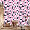 Colorful Hearts Wallpaper for Living Room and Bedroom 50x1000