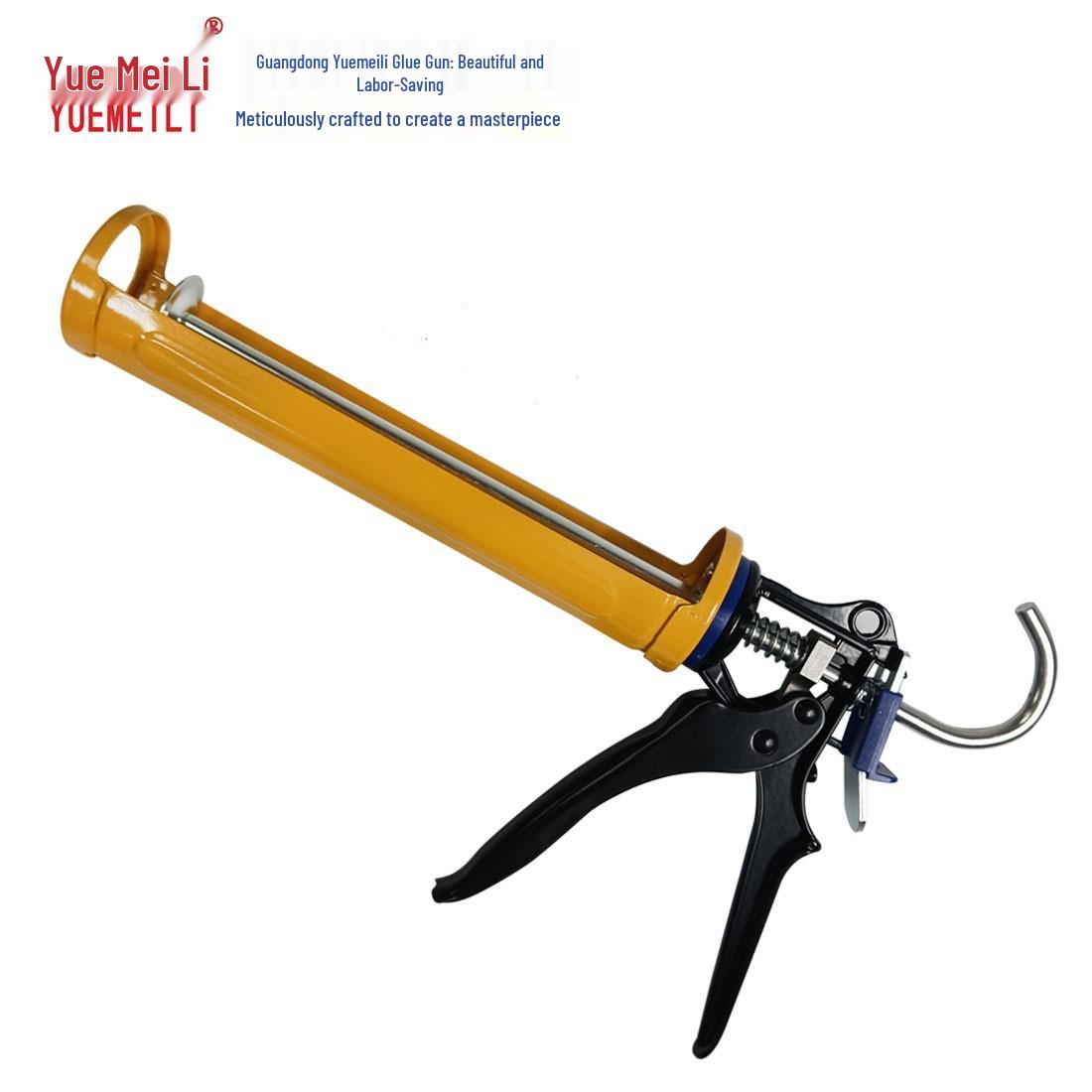 Universal Soft Rubber Adhesive Gun - Labor-Saving, Anti-Overflow, Self-Stopping Sealant Tool