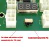 For HP PSU GPU 6 PIN 1600W Mining Power DPS-1200FB 12 Ports Breakout Board Green