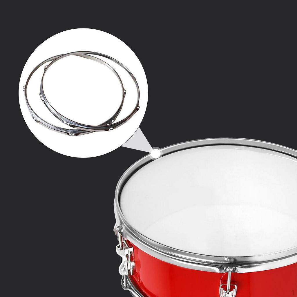 Bass Drum Hoops Teig 6 Loch DIY Herstellung Leichtes Zubehör Percussion Supplies Felgen