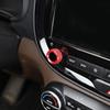 2PCS Radio Switch Volume Adjustment Knob Trim Cover Ring for Kia Soul -2025