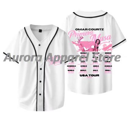 Omar Courtz Primera Musa Tour 2025 Merch Jacket T-Shirt Summer Women XXS