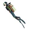 Miniature Diver Action Figure Scene Ornaments Oceans Pavilion Aquarium Decoration Accessories 3D