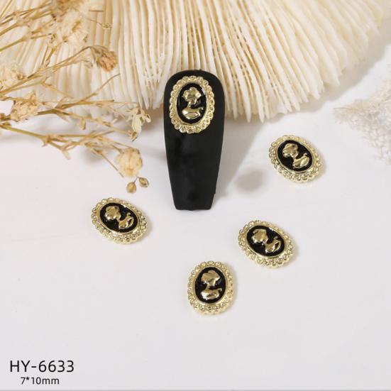 Yousheng 20Pcs Nail Art Jewelry Faux Pearl Rhinestone 3D Charms Alloy Craft DIY Nail Decoration Manicure Accessories for Nail Salon