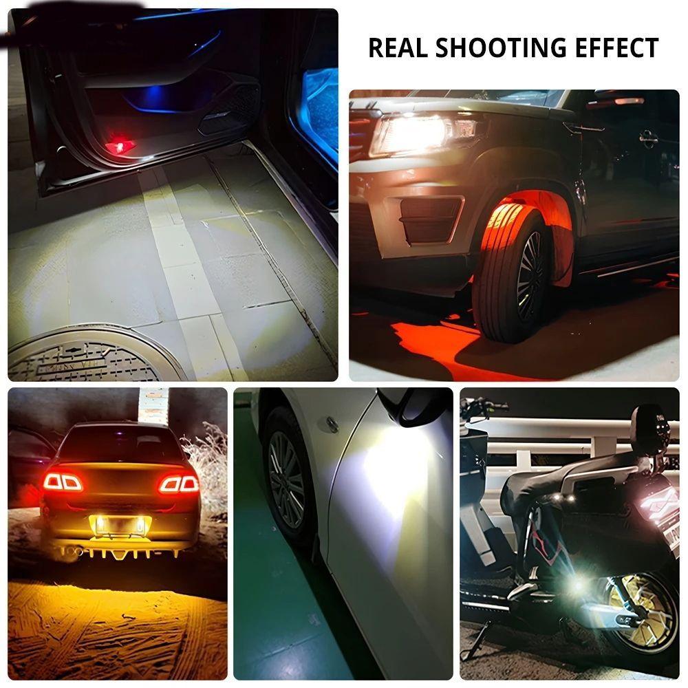 High Visibility Backup Light Waterproof Brake LED Decorative Parking Light  Motorcycle Accessories