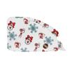 Módní vánoční potisk Pracovní čepice Casual Wash Hat Bag Cap