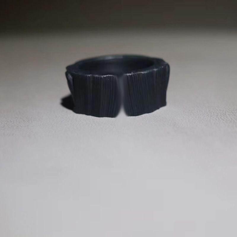 Buddhas Half Face Shaped Rings Adjustable Open Rings Finger Rings Decoration Elegant Jewelry Accessory for Parties