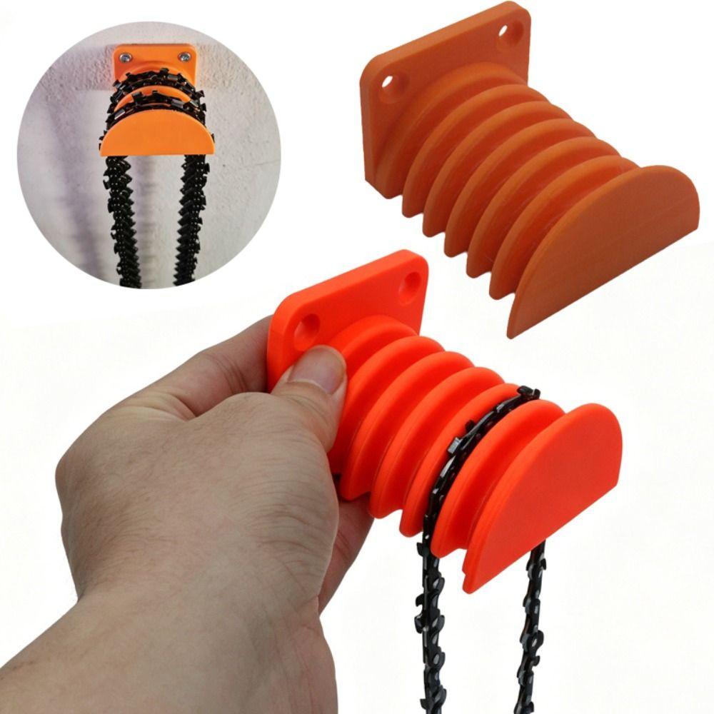 Multi-Functional Saw Chains Wall Bracket With Screw Holes Hanging Chain Holder Tree Chain Holder