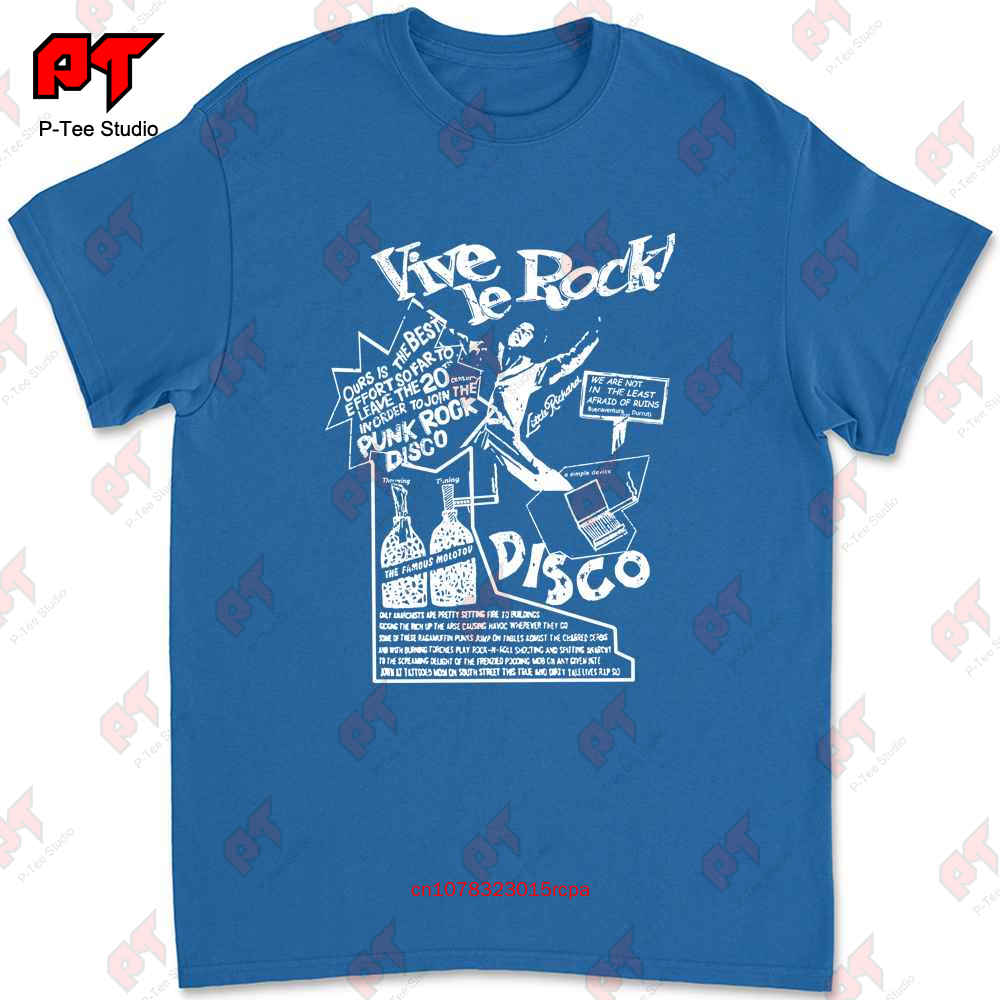 Seditionaries Vive Le Rock Tshirt 3N0S