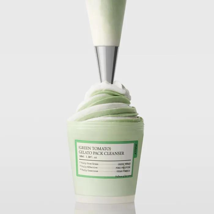 Fully Vegan Green Tomato Gelato Pack Cleanser 100ml