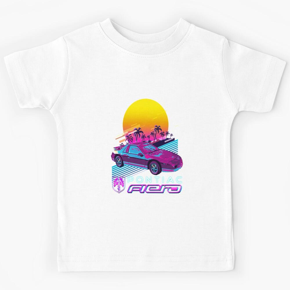 Fiero T-ShirtFiero - 1985 Miami Colors Retro 80s Vibe A01 T-Shirt_by Osprey_ Kids T-Shirt 130