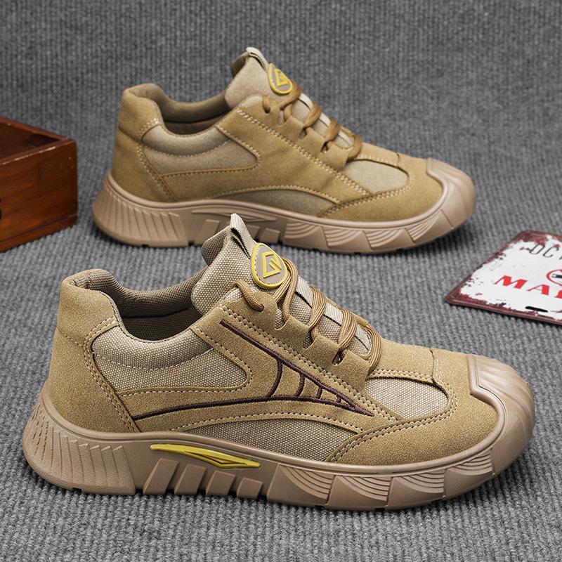 Fashion Luxury New Running Shoes Sports Men Canvas Shoes Mesh Non-slip Breathable Soft-soled Casual Training Shoes Men Platform Sneakers